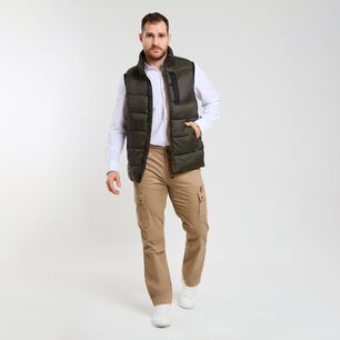 Chaqueta Lisa Regular Sin Mangas Cuello Alto Hombre Peroe