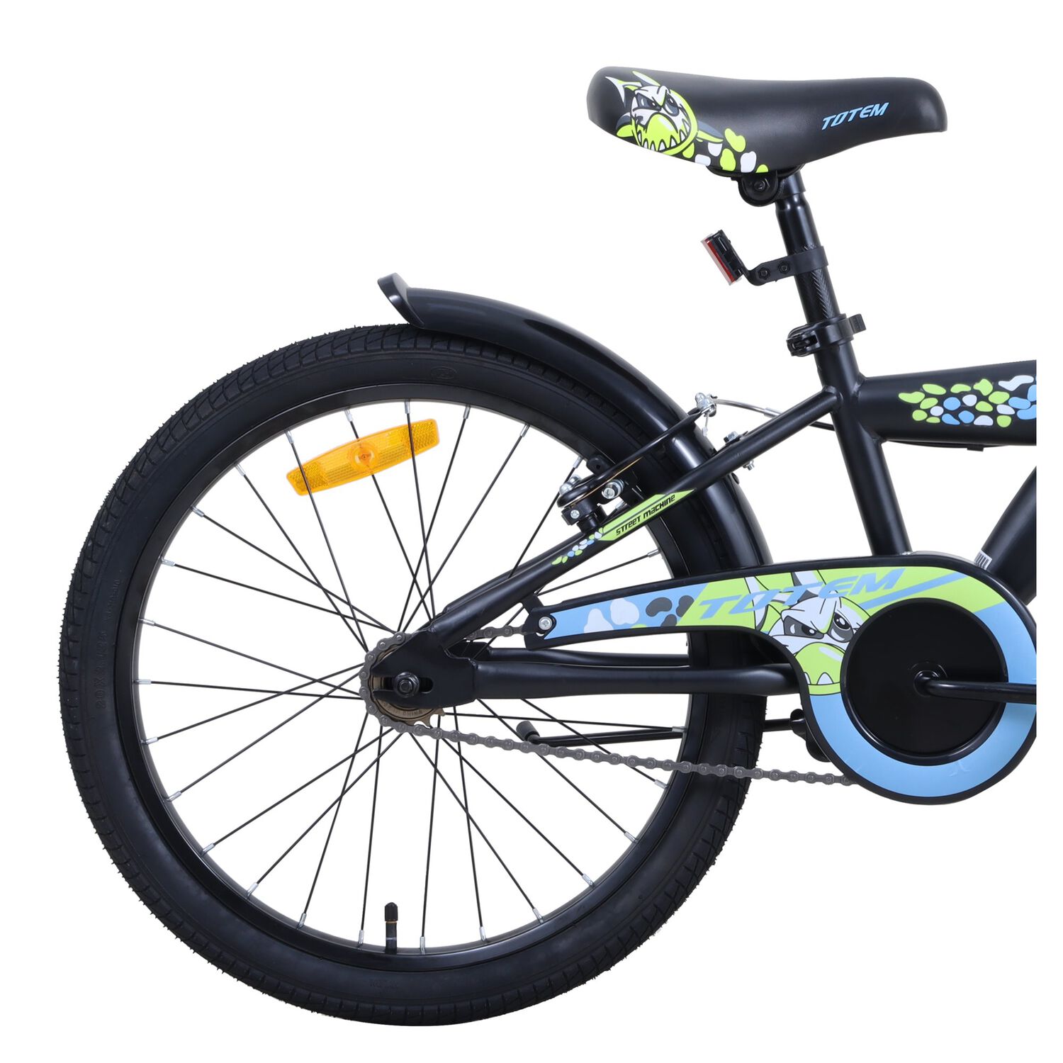 Bicicleta Totem Infantil Aro 20 St Machine Negro image number 2.0