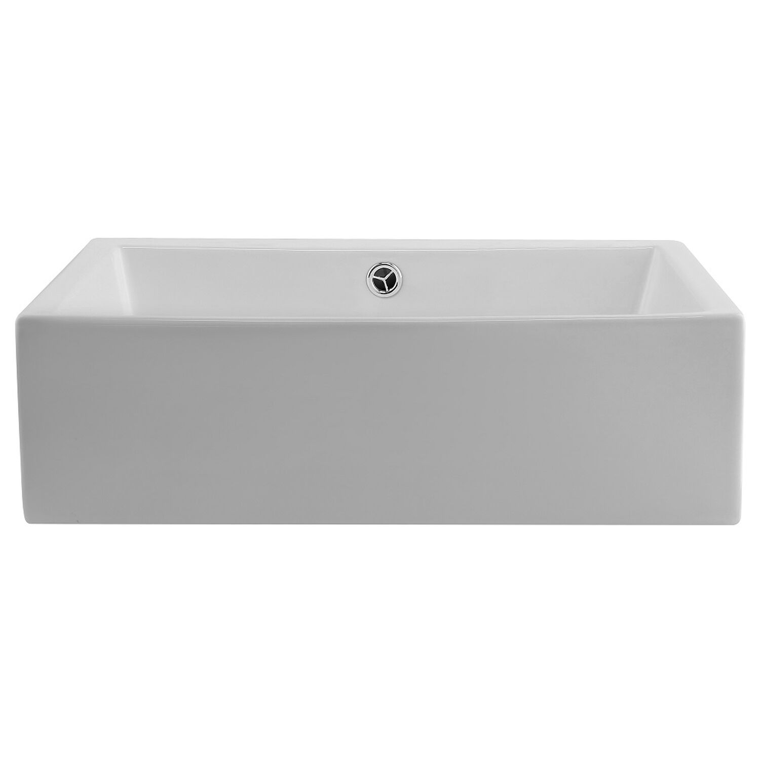 Lavamanos Sobreponer Domsa Slc864 Blanco 51x36x16 Cm image number 0.0