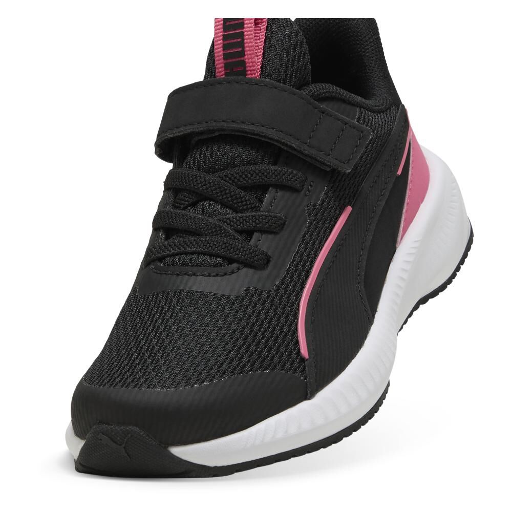 Zapatilla Running Niña Puma Flyer Runner Negro image number 3.0