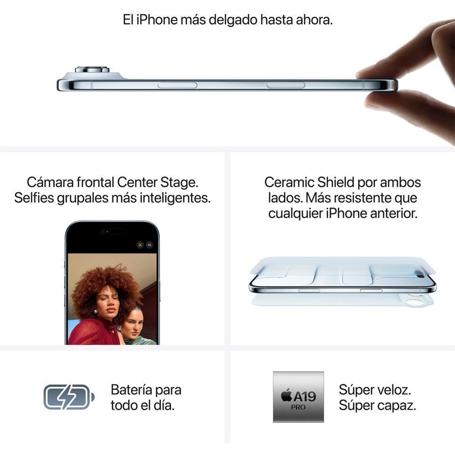 Iphone Air Apple / 5G / 256 GB / Negro / Liberado image number 5.0