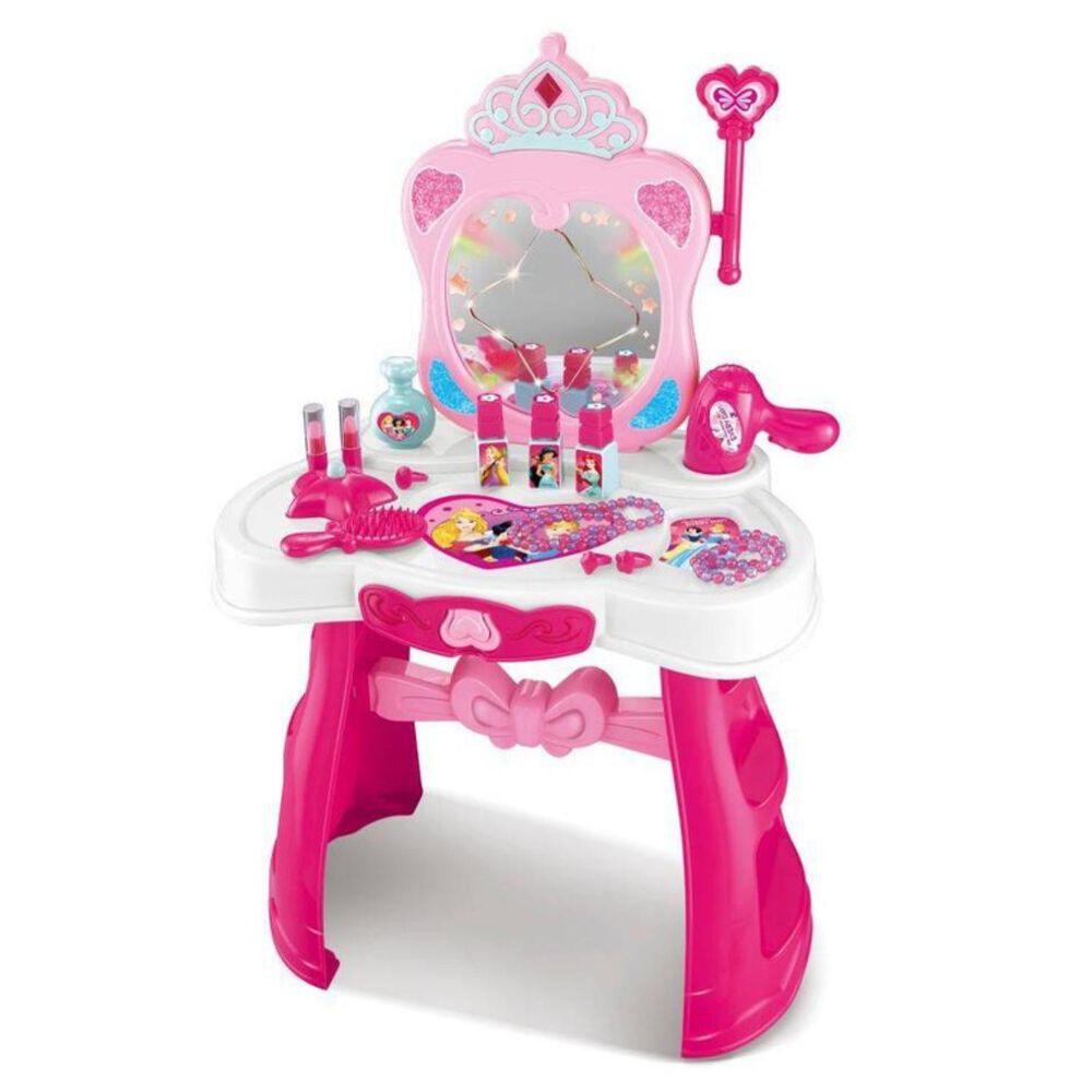 Juguete Tocador Maquillaje Infantil Rosado Princesas Disney image number 0.0