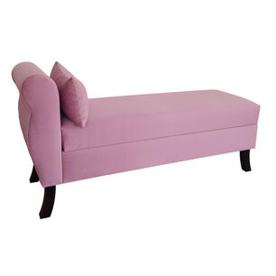 Banqueta Ba&uacute;l New Diva Color Palo Rosa