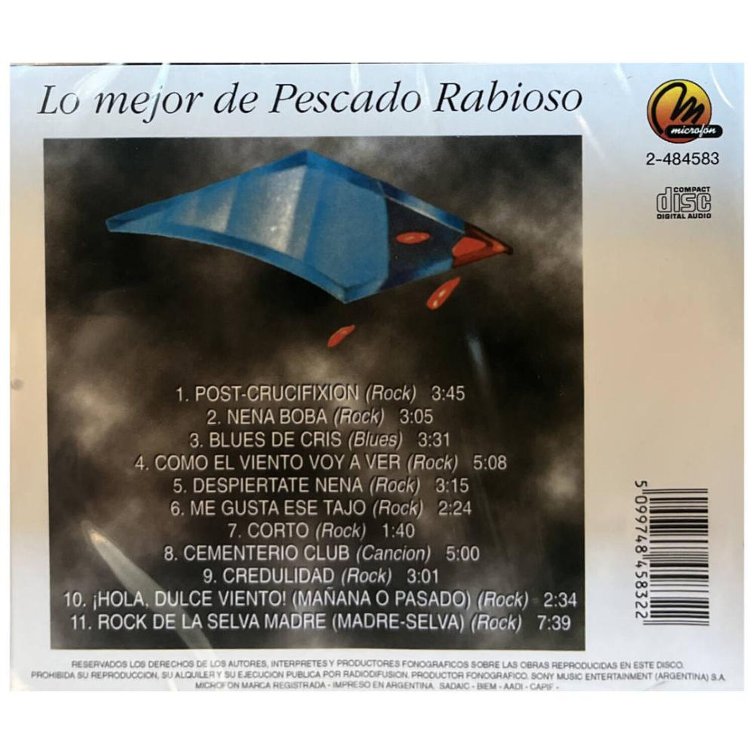 Pescado Rabioso - Lo Mejor | Cd image number 1.0