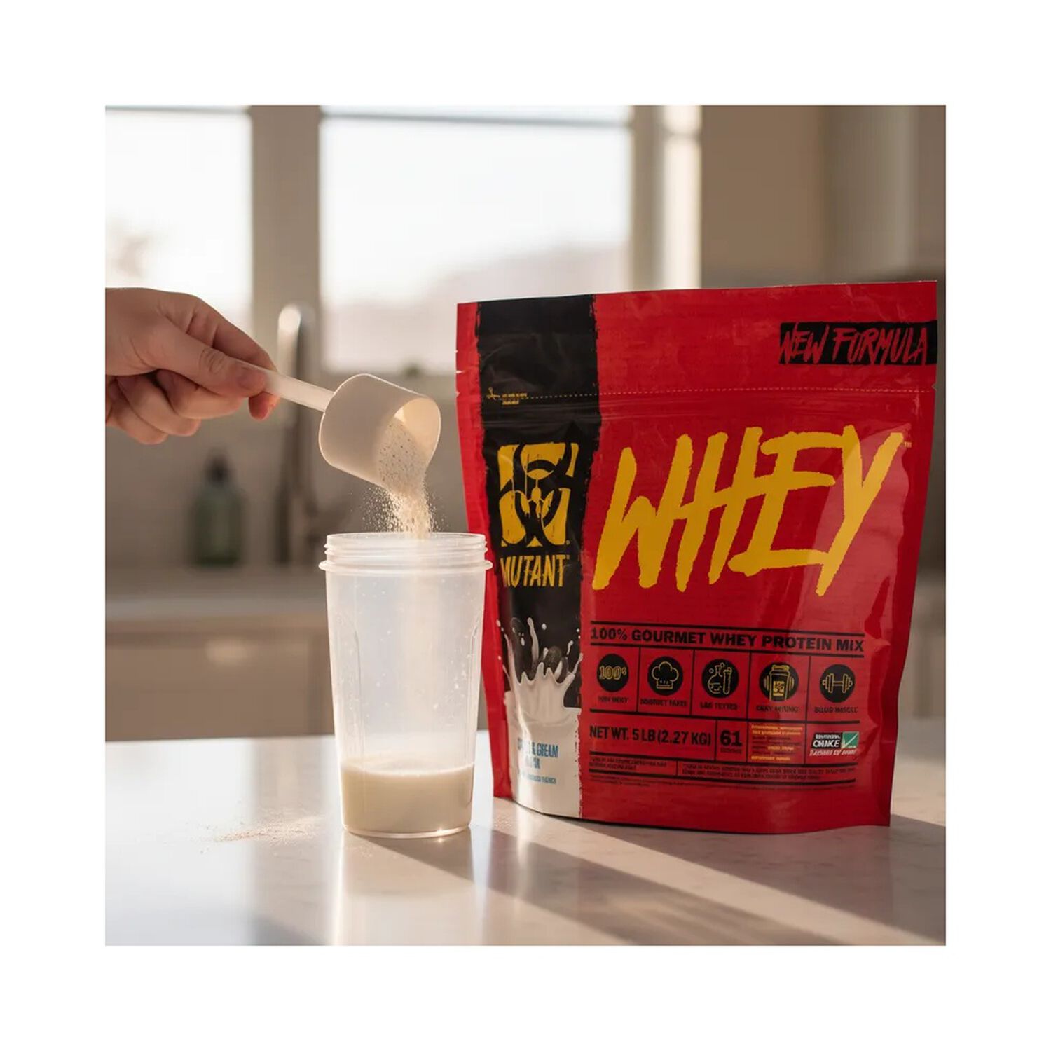Whey 5 Lbs Mutant - Cookies And Cream image number 4.0