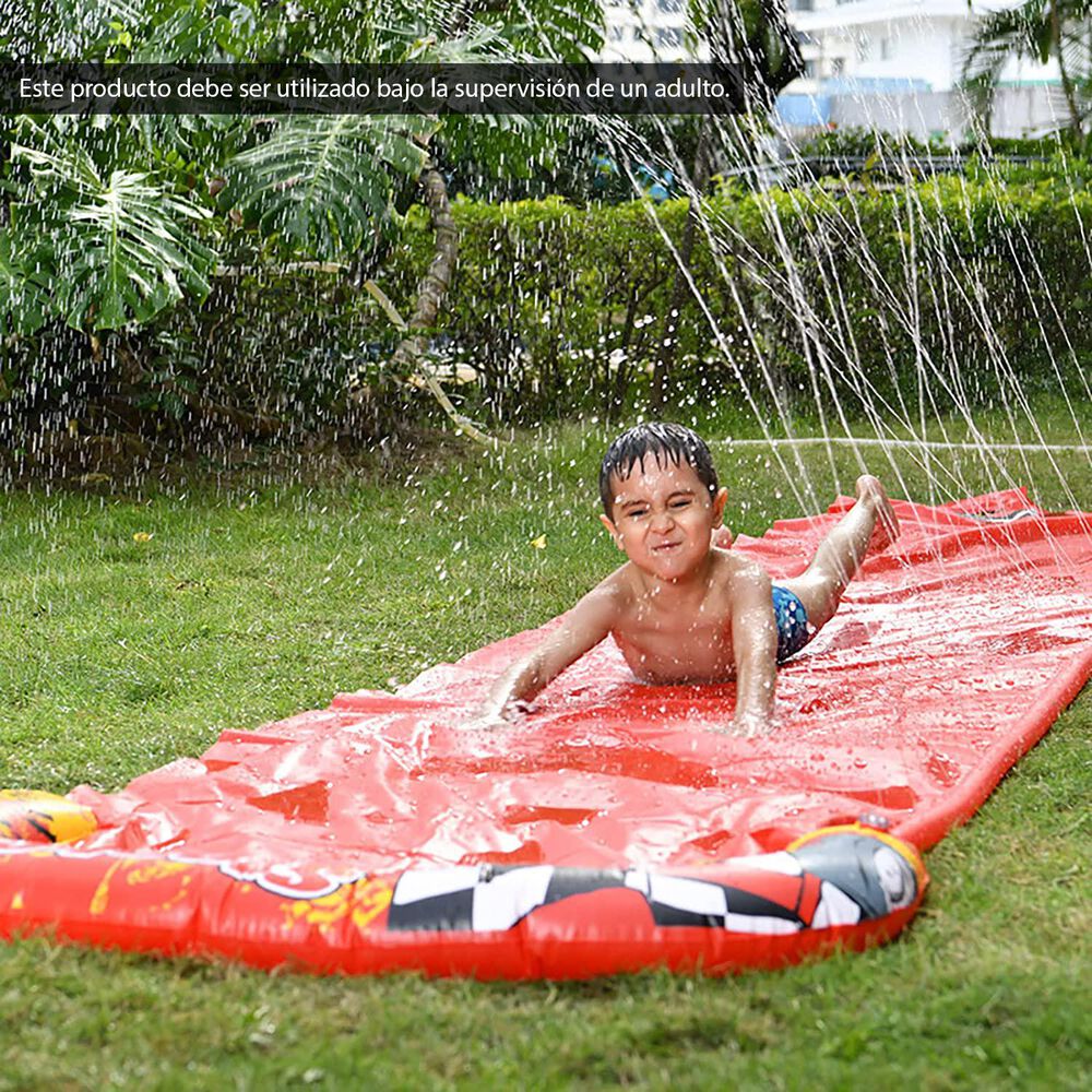 Deslizador Inflable De Agua Rojo image number 1.0