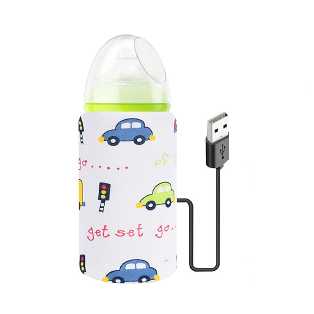 Calentador Port&aacute;til Para Mamadera Biber&oacute;n Usb Bolsa Viaje image number 0.0