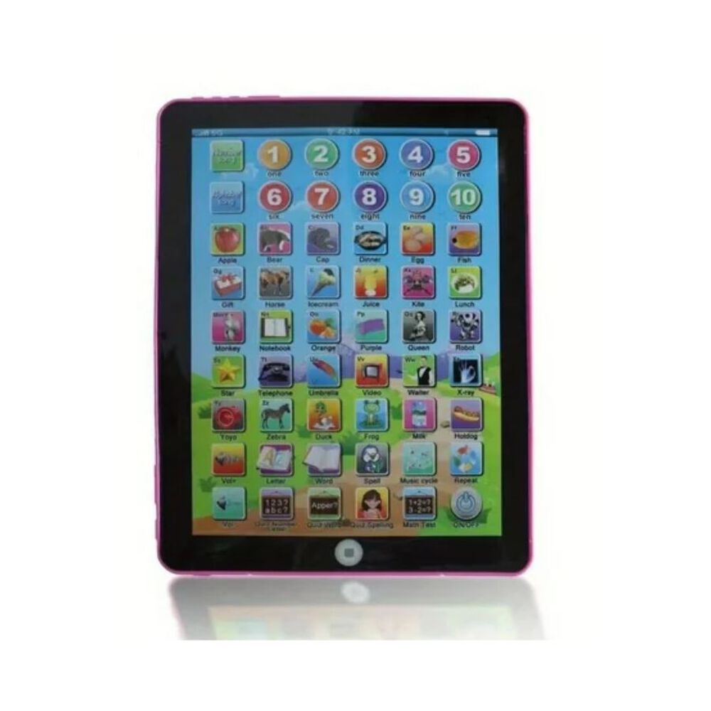 Tableta Para Ni&ntilde;os Tablet Did&aacute;ctico Rosada image number 0.0