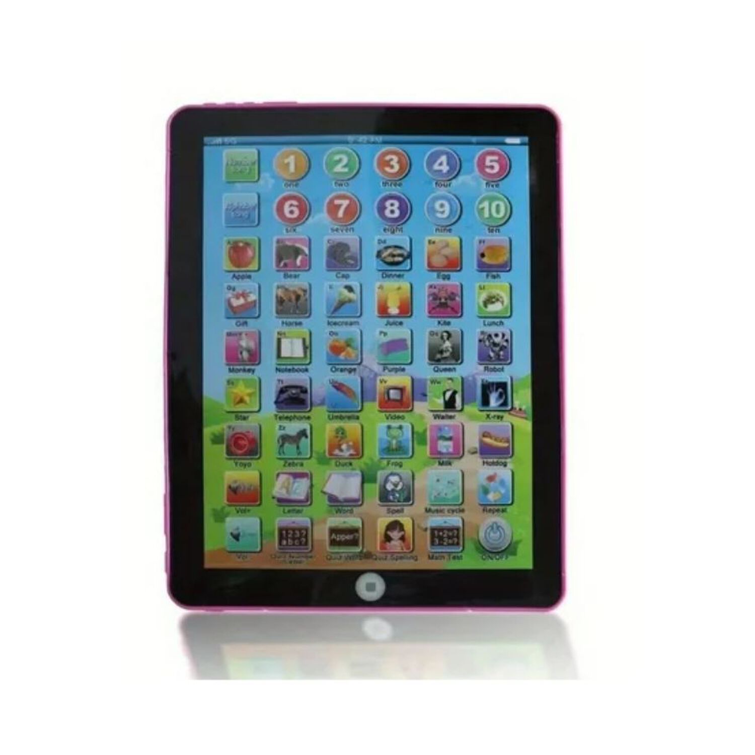 Tableta Para Ni&ntilde;os Tablet Did&aacute;ctico Rosada image number 0.0