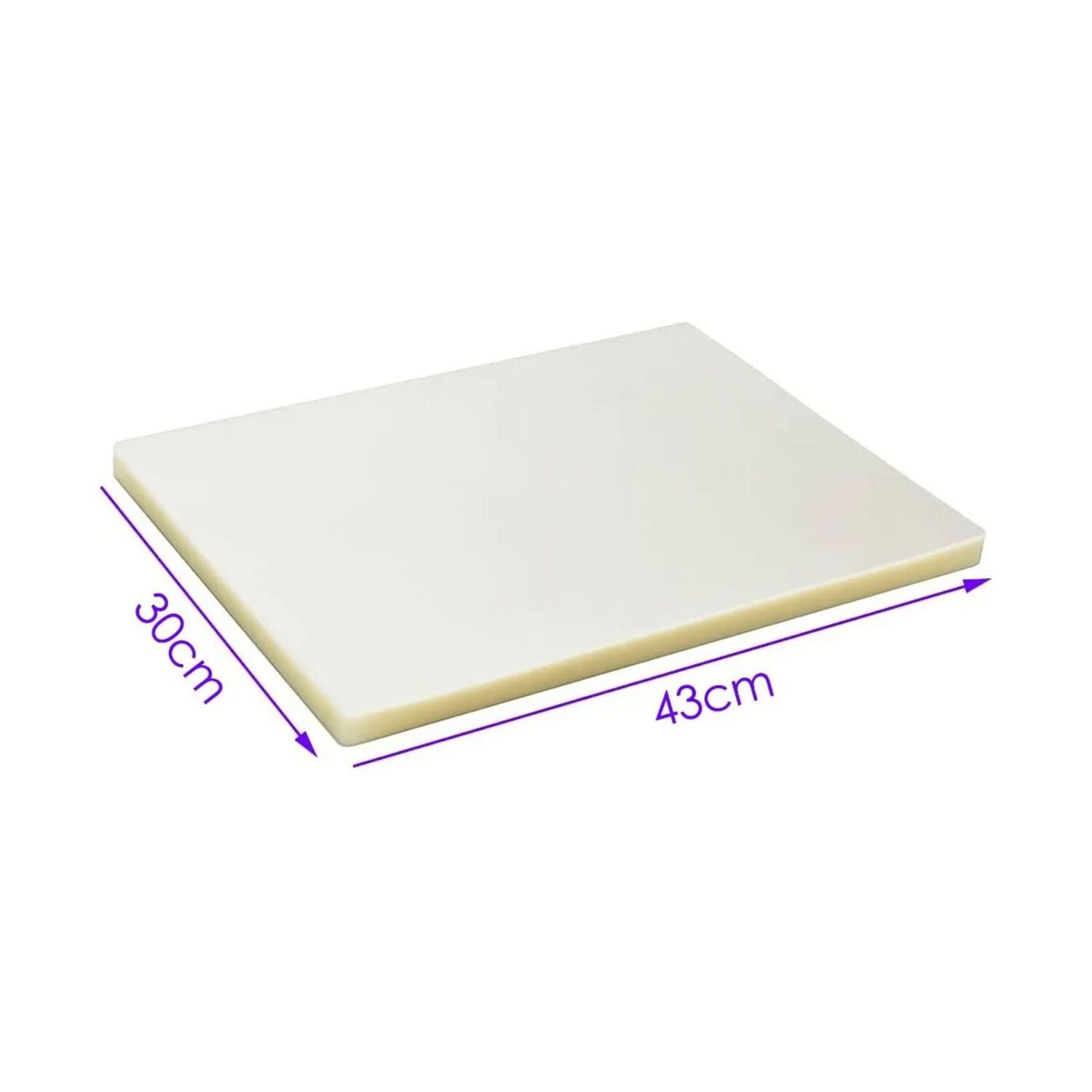 Set 100 Laminas Termolaminado Plastificar 303x426 Mm Trasparente image number 4.0