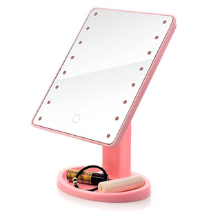 Espejo Port&aacute;til Para Maquillaje Con 22 Luces Led