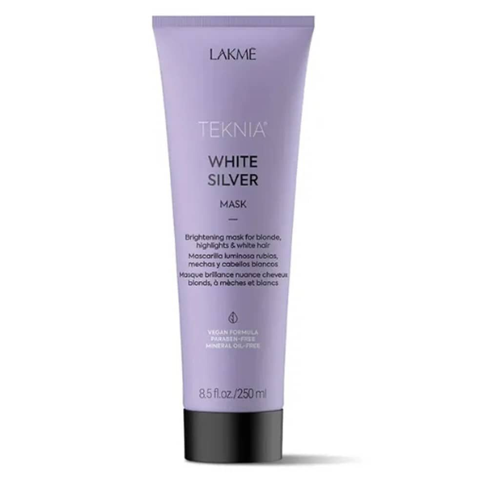 Trat. M&aacute;scara 44022 Teknia White Silver 250ml image number 0.0