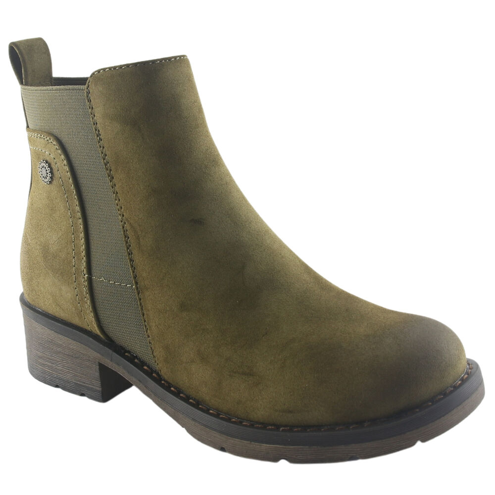 Botin Chalada Mujer Torri-28 Oliva Casual image number 2.0
