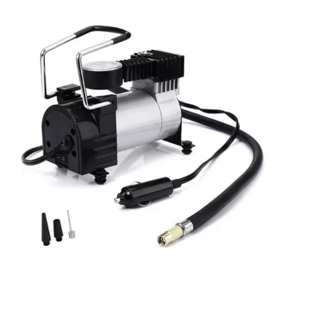 Compresor Autom&oacute;vil Moto 12v 120 Psi 35 L/ Min. C128 Negro image number 1.0