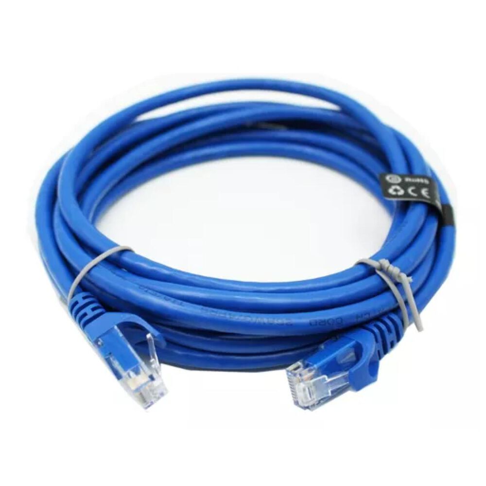 Cable De Red Utp Rj45 3mts Azul Cat 6 Dhc-cat6 image number 0.0