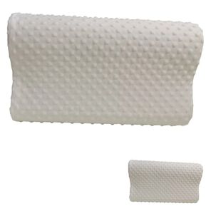 Almohada Ortopedica Viscoelastica Ajuste Cervical Pillow Blanco