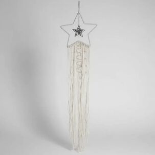 Tapiz Colgante Macrame De Estrella
