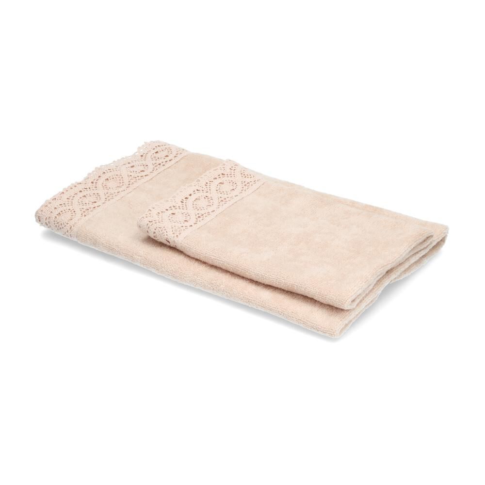 Juego De Toallas Belle Noite Macrame image number 0.0