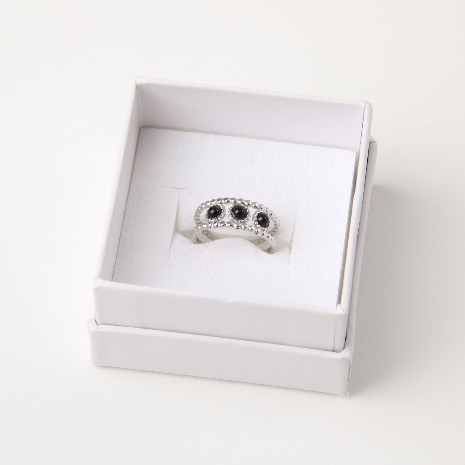 Anillo 19v69 Plateado Mujer Str124 image number 2.0