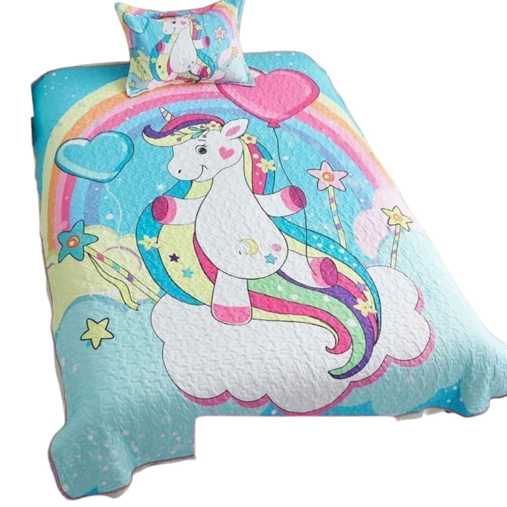 Cobertor De Verano 15 Plazas Quilt + 1 Funda Cubrecama 180x230cm image number 0.0