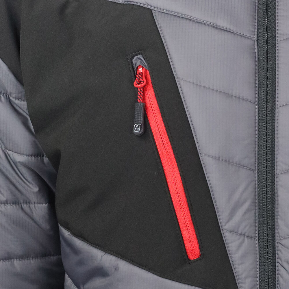 Parka Thinsulate Hombre Gris/negro Z-10000 image number 2.0