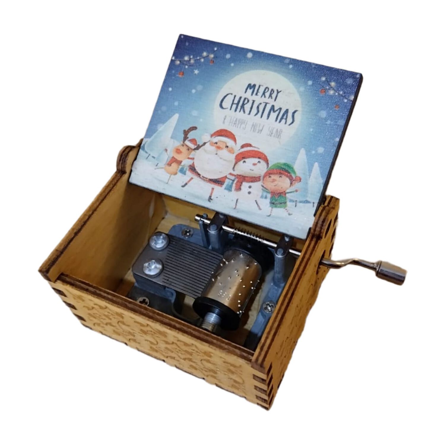 Caja Musical Merry Cristmas image number 1.0