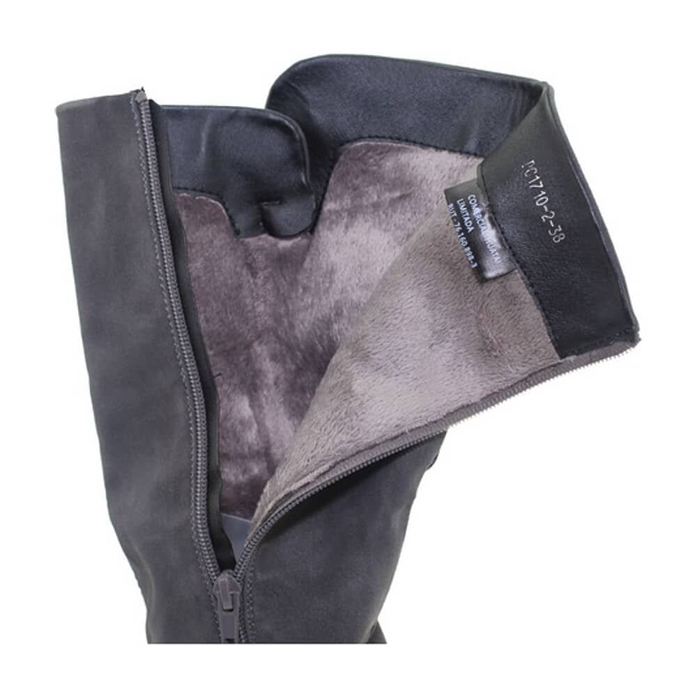 Bota Mujer Forro Piel Vaquera Art. 5-pc1710 / Via Franca image number 5.0