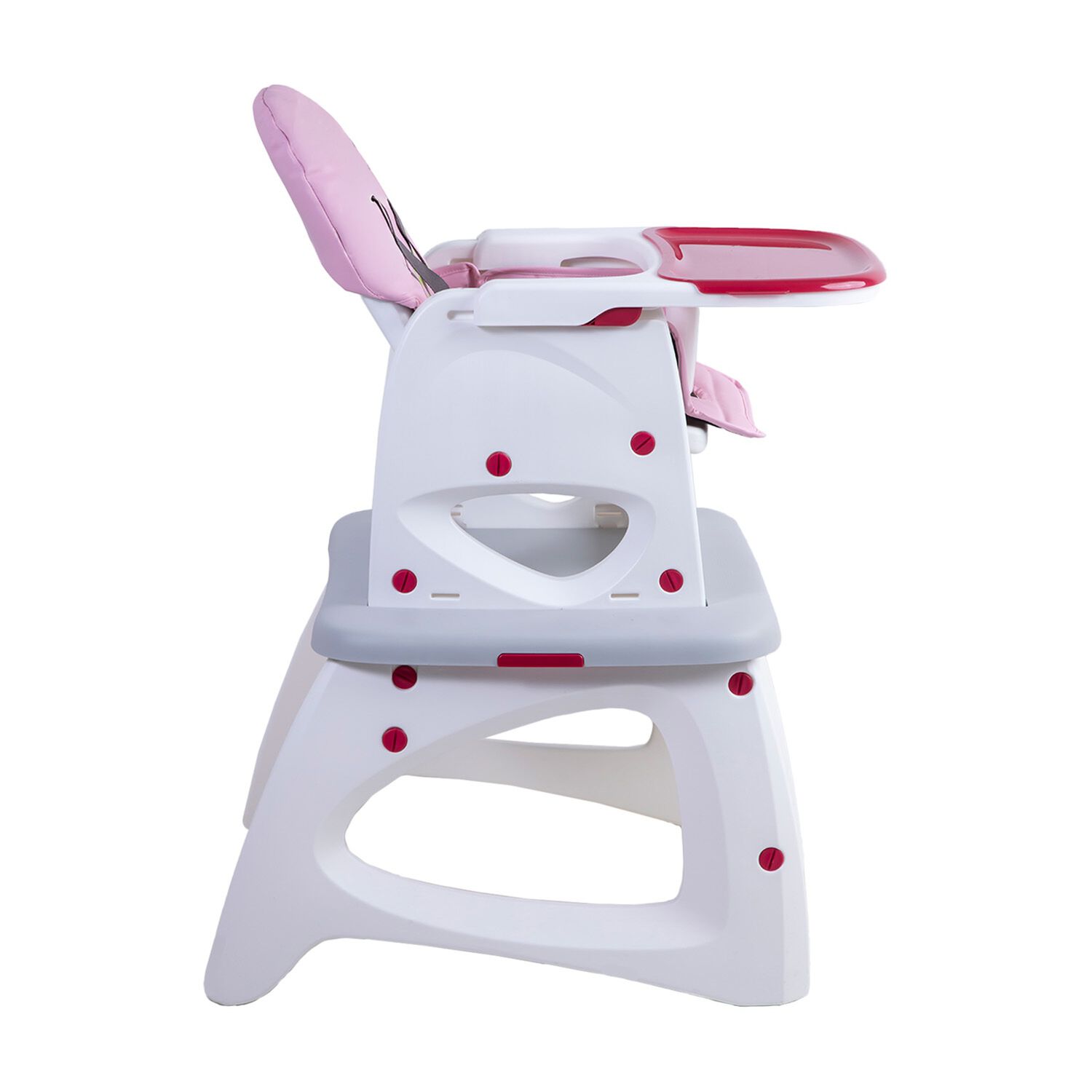 Silla De Comer Escritorio Balancin Eat&swing Rosada Bebesit image number 2.0