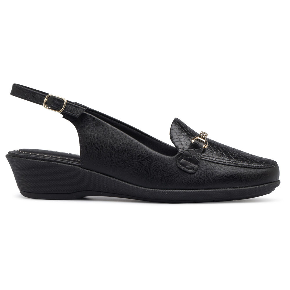 Zapato Mujer Negro/dorado Ivone Piccadilly image number 0.0