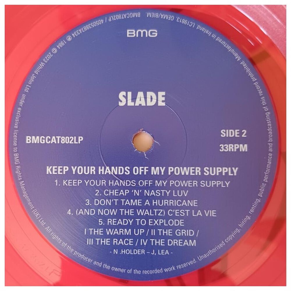 Slade - Keep Your Hands Off My Power Supply (rsd)(red Vinyl) | Vinilo image number 2.0