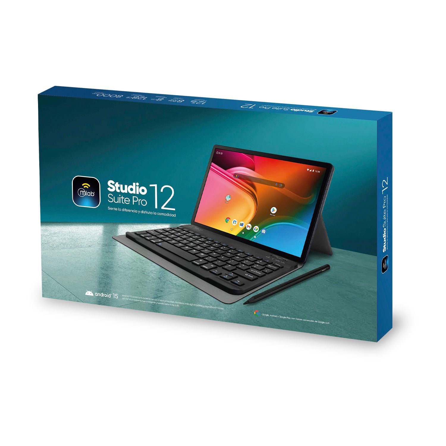 Tablet 12" Microlab Studio Suite Pro / 8 GB RAM / 128 GB / Negro + Lapiz + Teclado + Funda image number 4.0