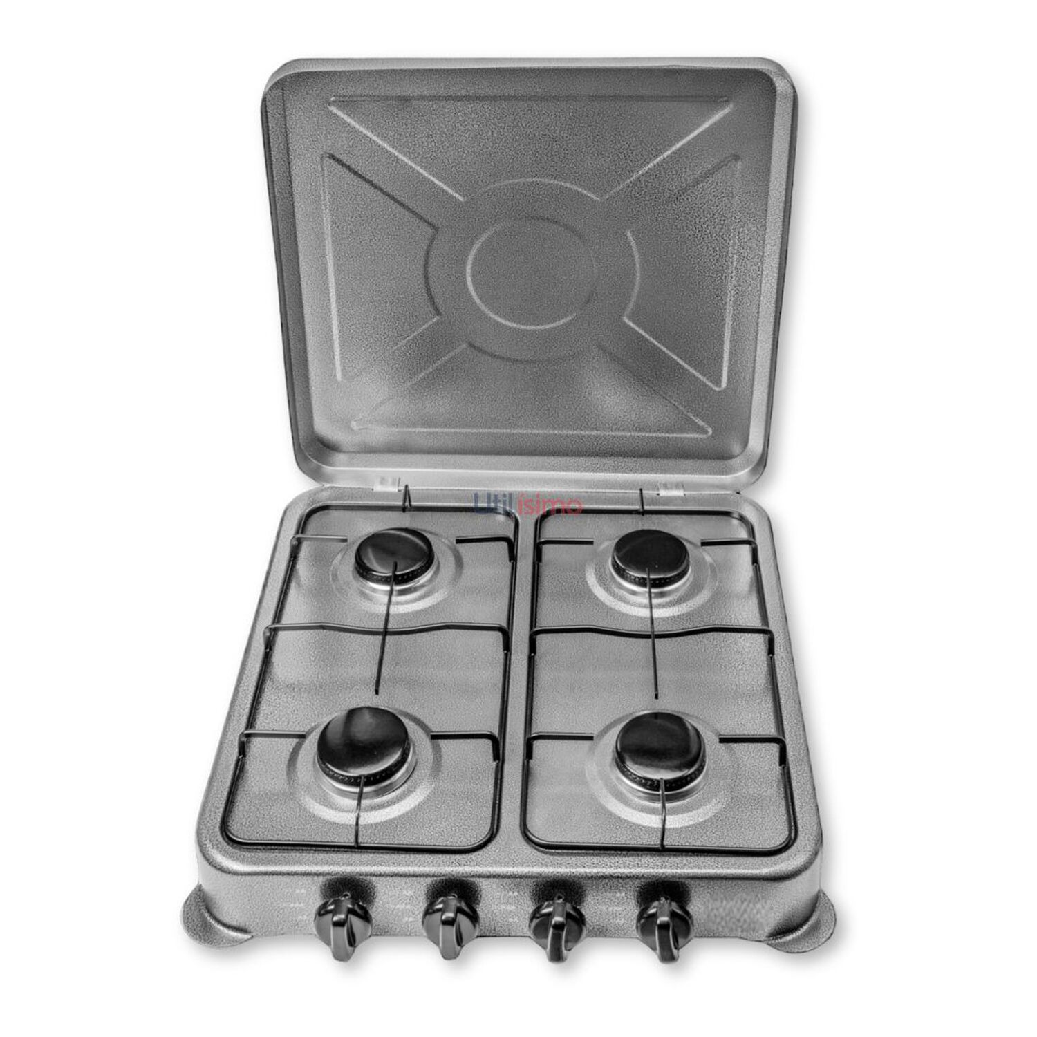 Cocina Encimera A Gas Licuado 4 Platos Gris image number 0.0