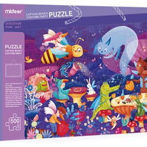 Puzzle 500pcs, Fiesta De Disfraces Mideer