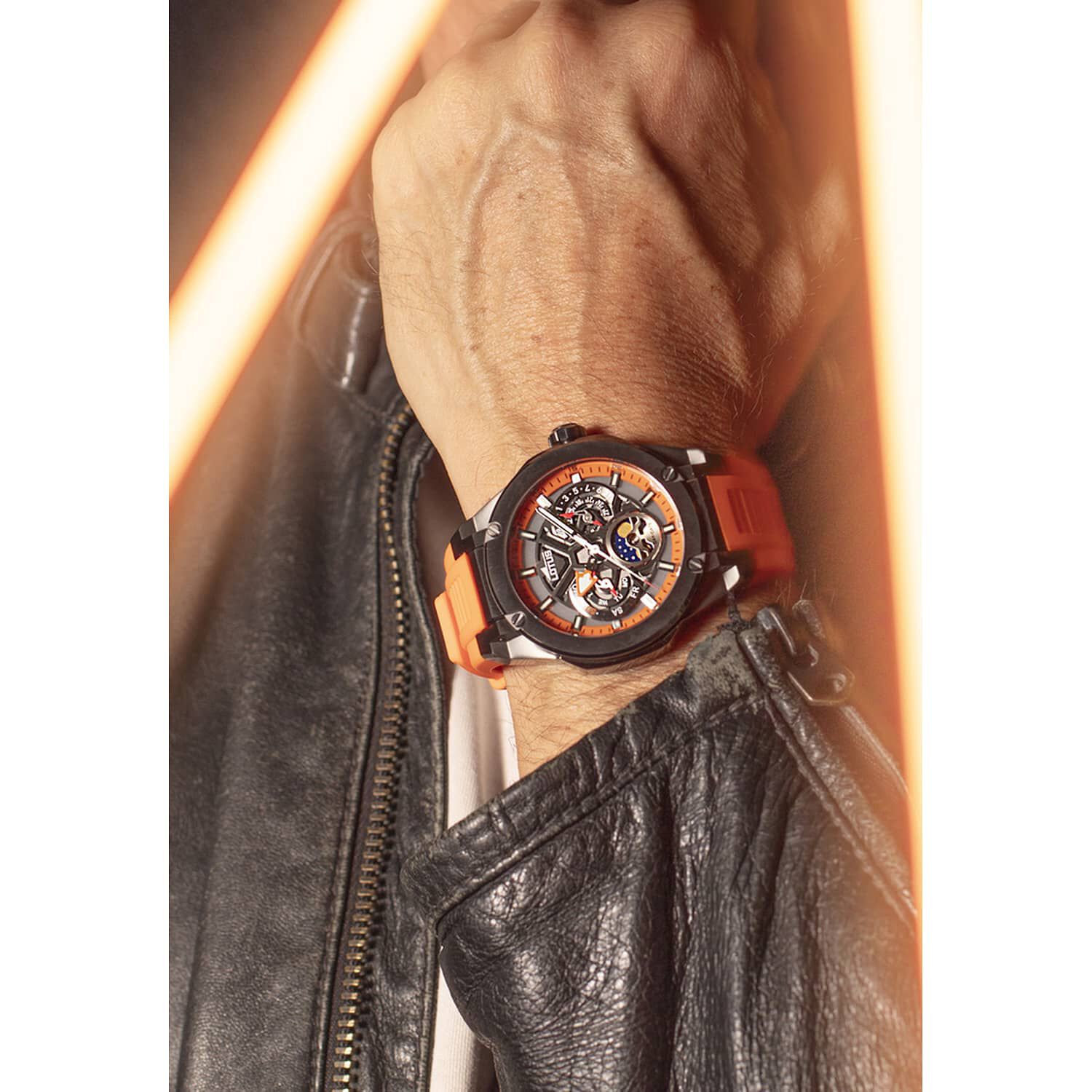Reloj 18946/3 Lotus Negro Hombre Vortex image number 3.0