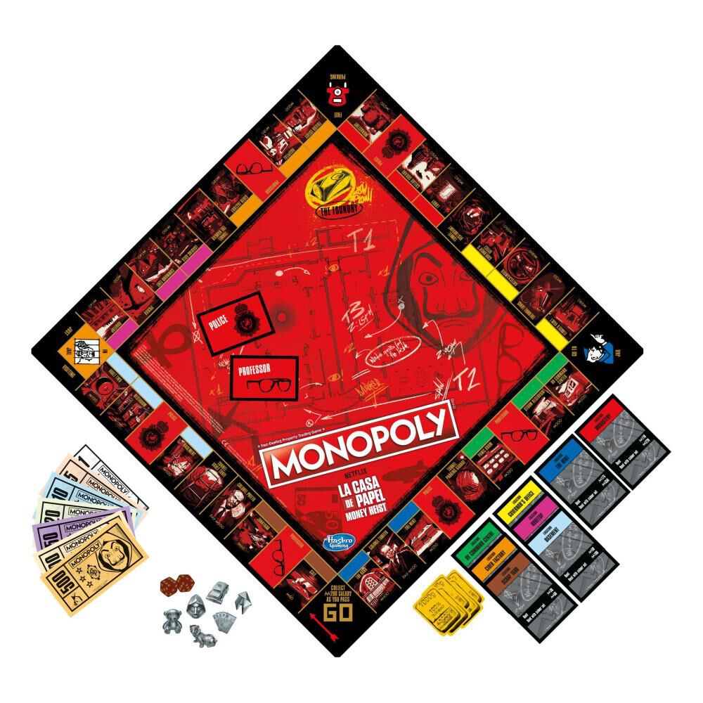 Juego De Mesa Monopoly La Casa De Papel image number 0.0