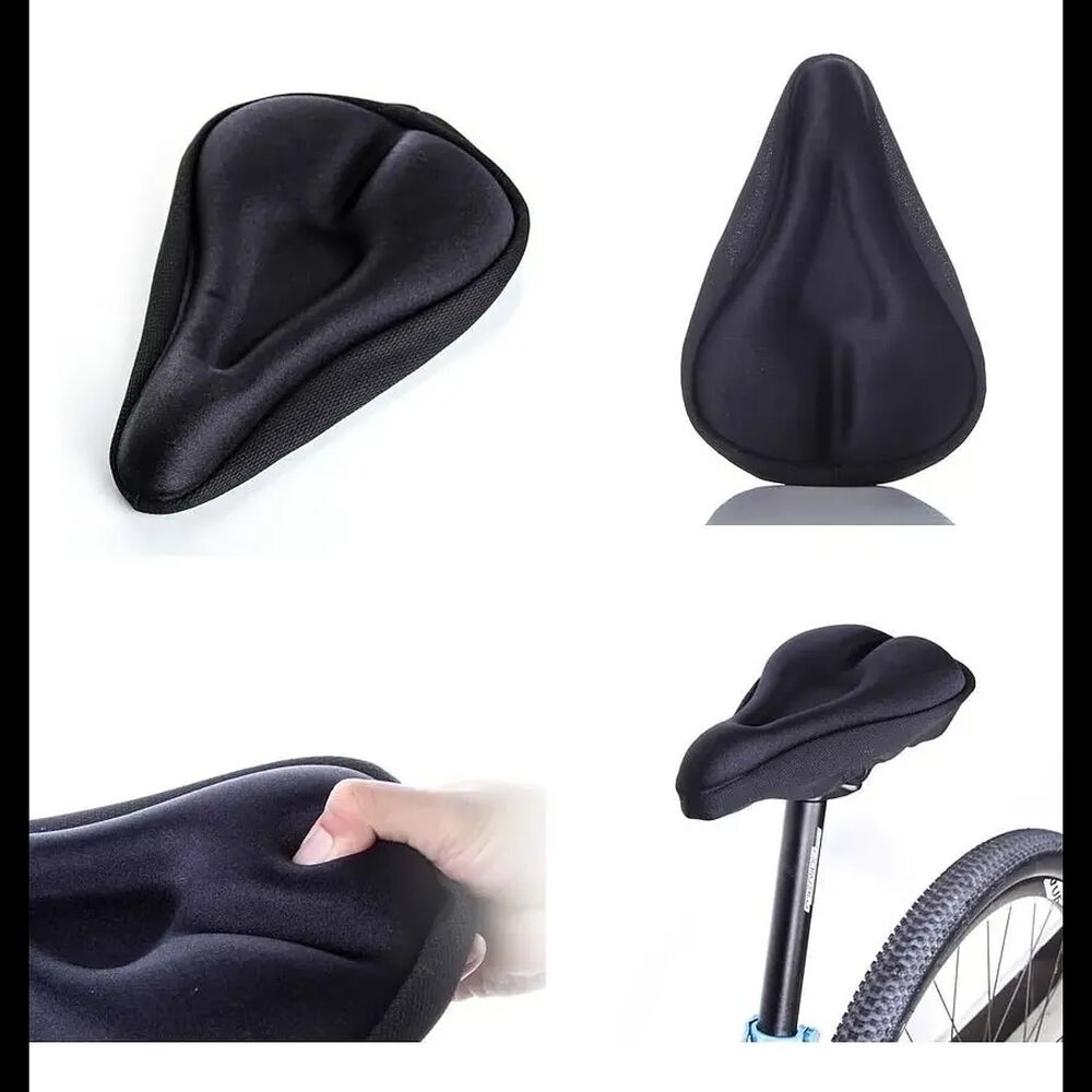 Forro Asiento De Bicicleta Cubre Sillin De Gel Maxima Comodidad image number 3.0