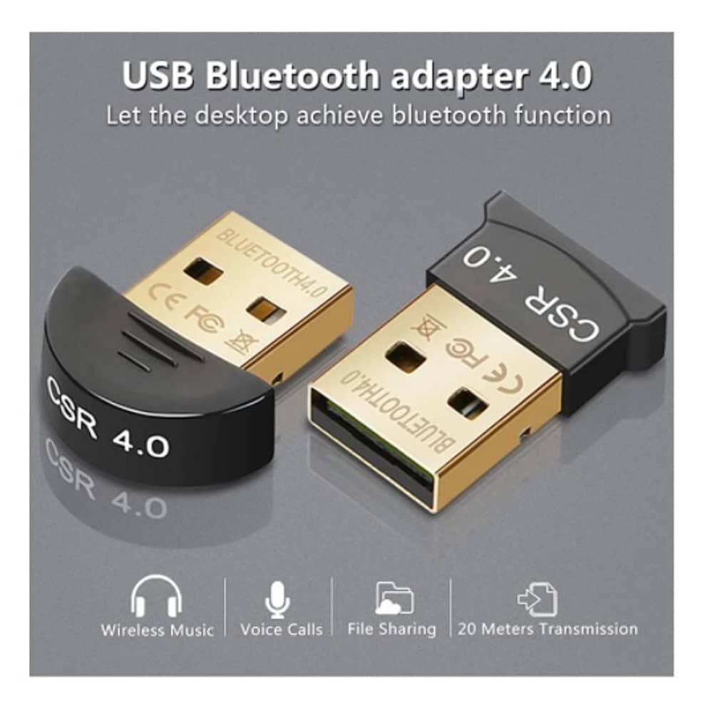 Adaptador Transmisor Receptor Usb Bluetooth 4.0 Para Pc Notebook Inalambrico image number 6.0