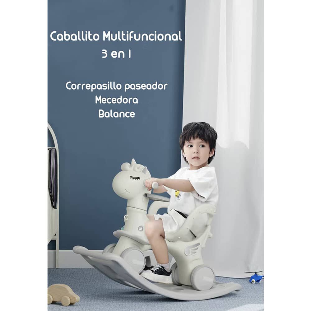 Correpasillo Andador Balance 3 En 1 Con Accesorios Rosado image number 2.0