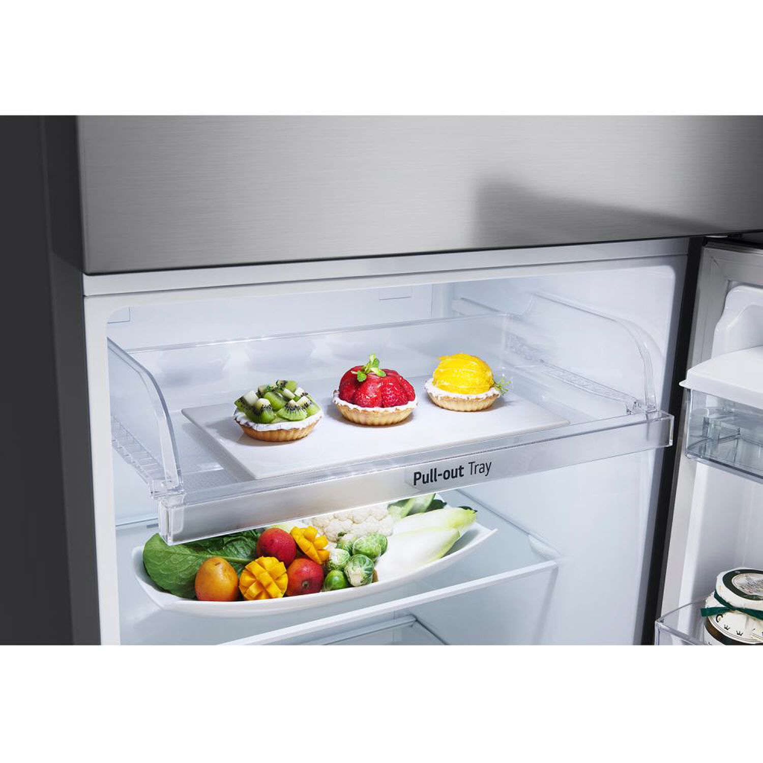 Refrigerador Top Freezer LG VT34WPP / No Frost / 334 Litros / E image number 8.0