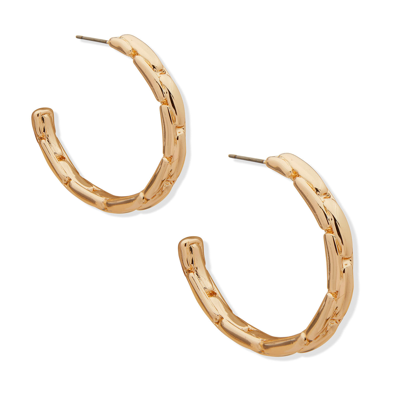 Aros Tipo Argollas Anne Klein Dorado Mujer 01g00765 image number 1.0