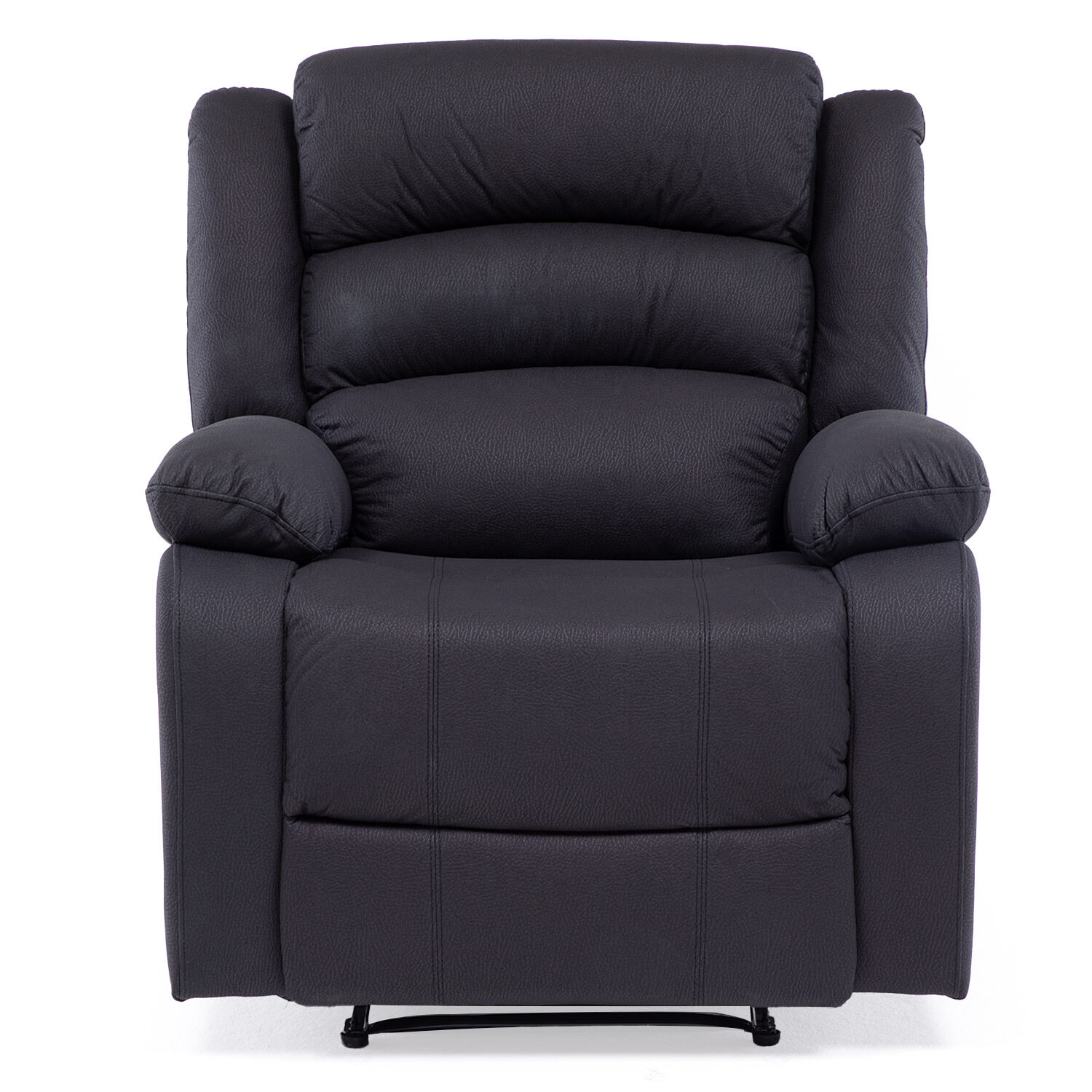 Berger 1 Cuerpo Reclinable Moderno Gris New Praga 8041rff image number 1.0