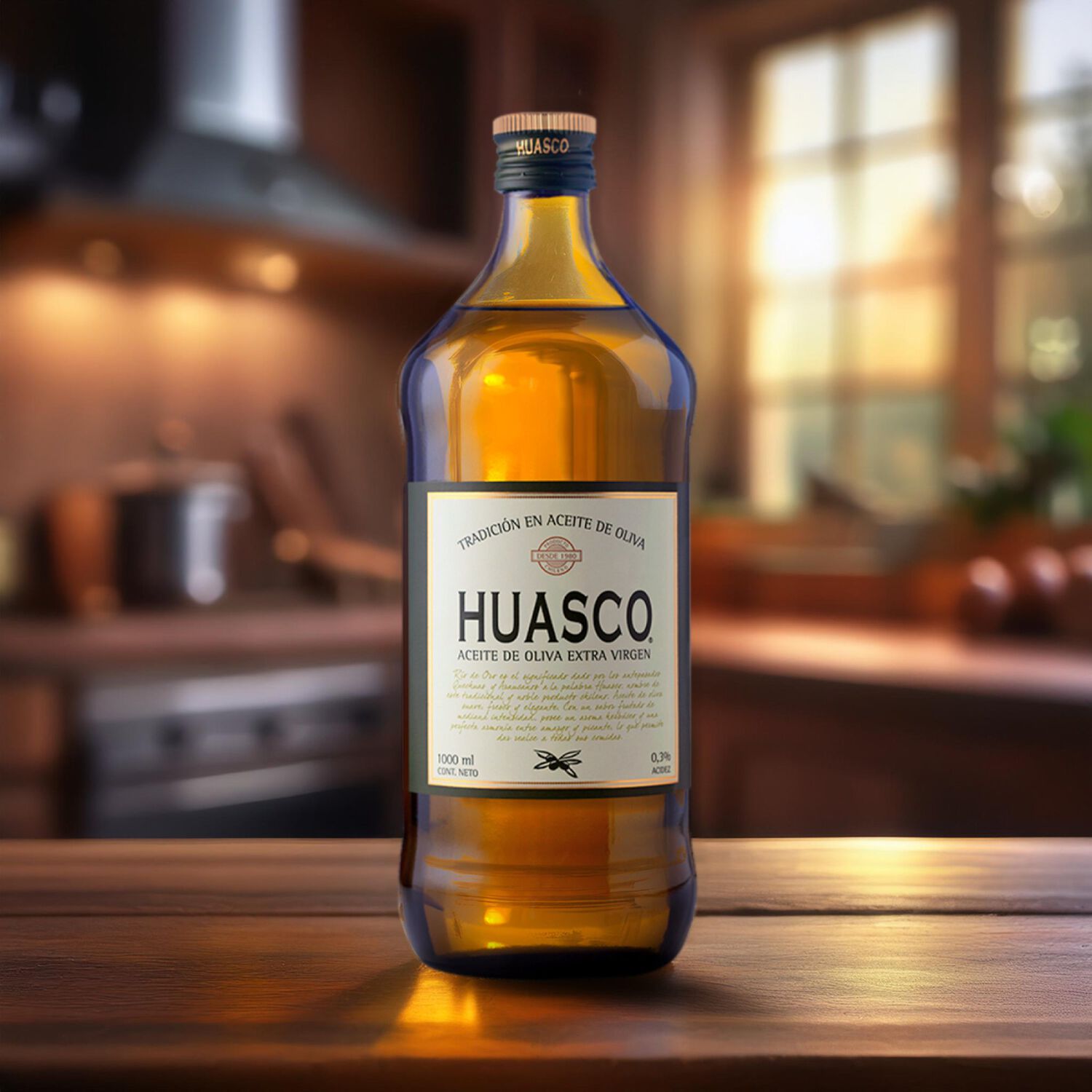 Aceite Oliva Extra Virgen Huasco 1 X 1000 Ml image number 1.0