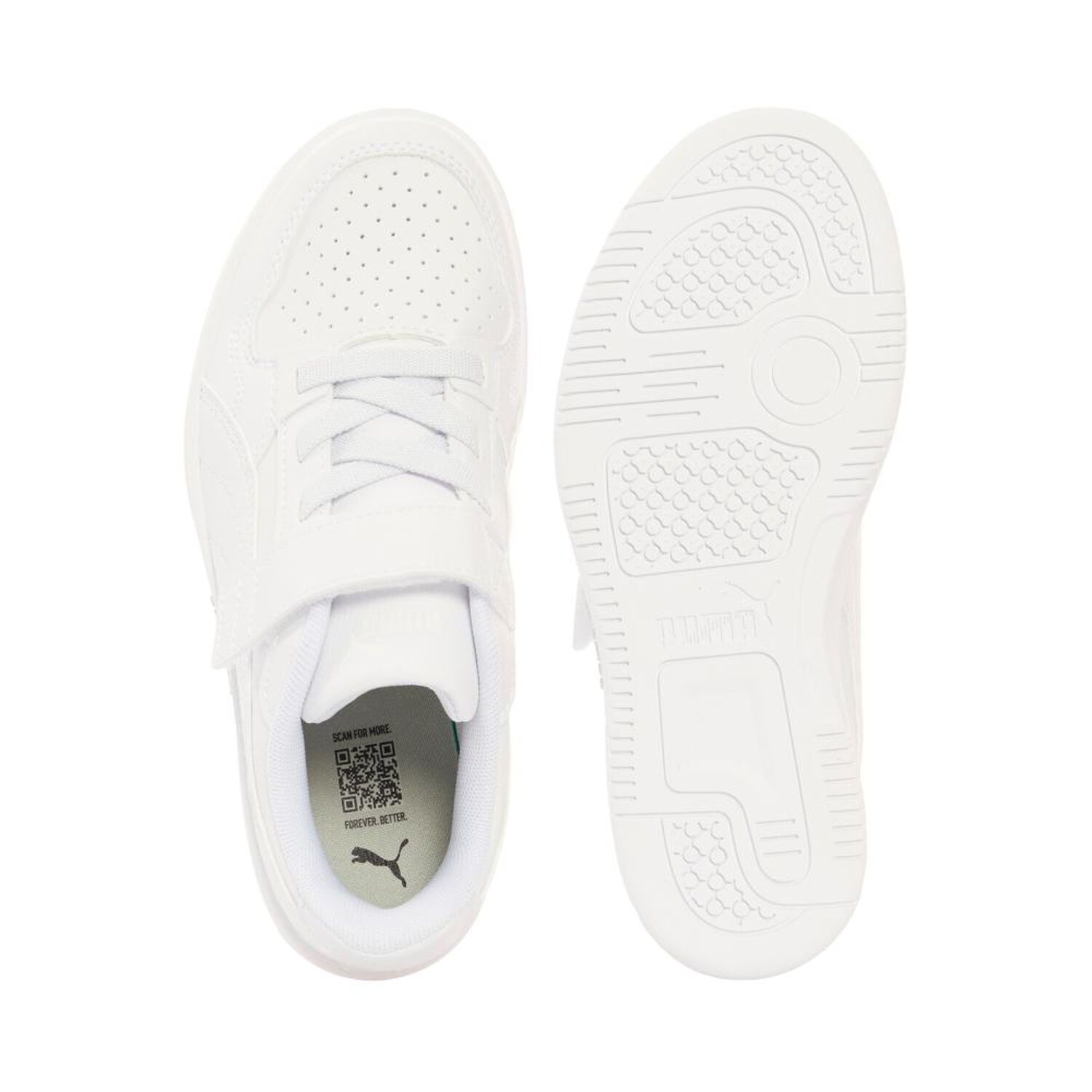 Zapatilla Urbana Unisex Puma Rebound Blanco image number 2.0