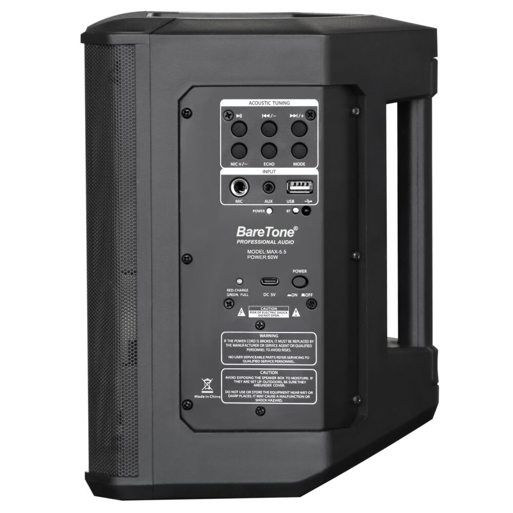 Parlante Portatil Baretone Max05bx image number 2.0
