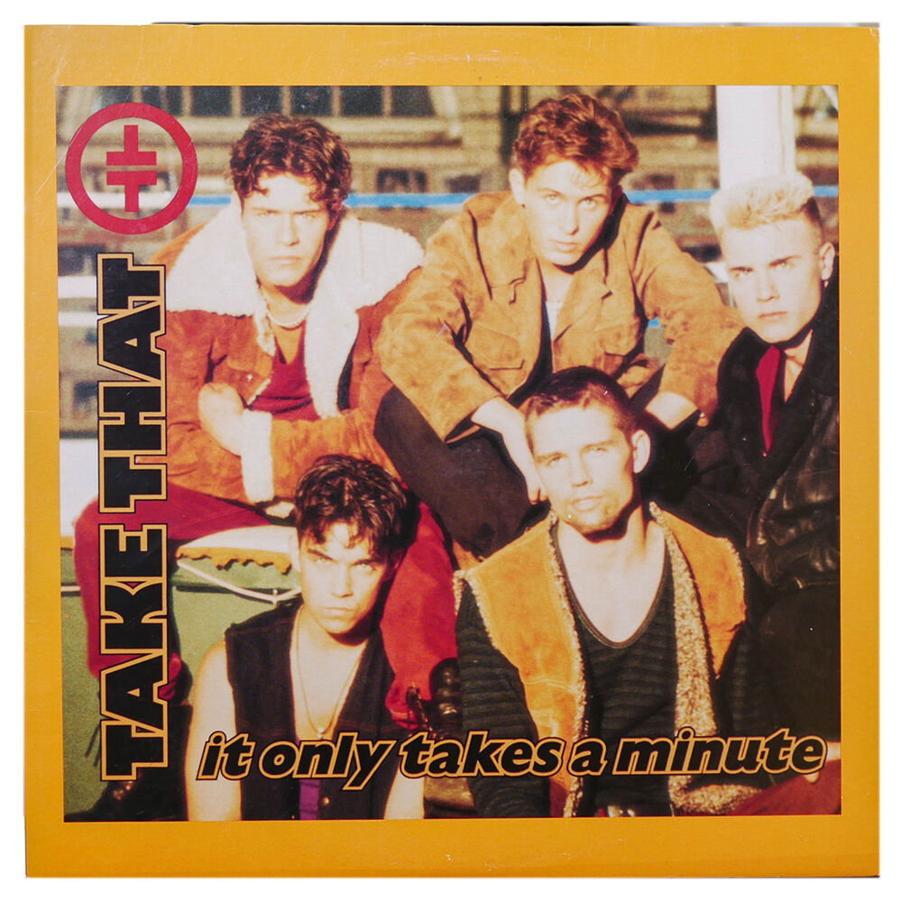Take That - It Only Takes A Minute | 12" Maxi Single Usado image number 0.0