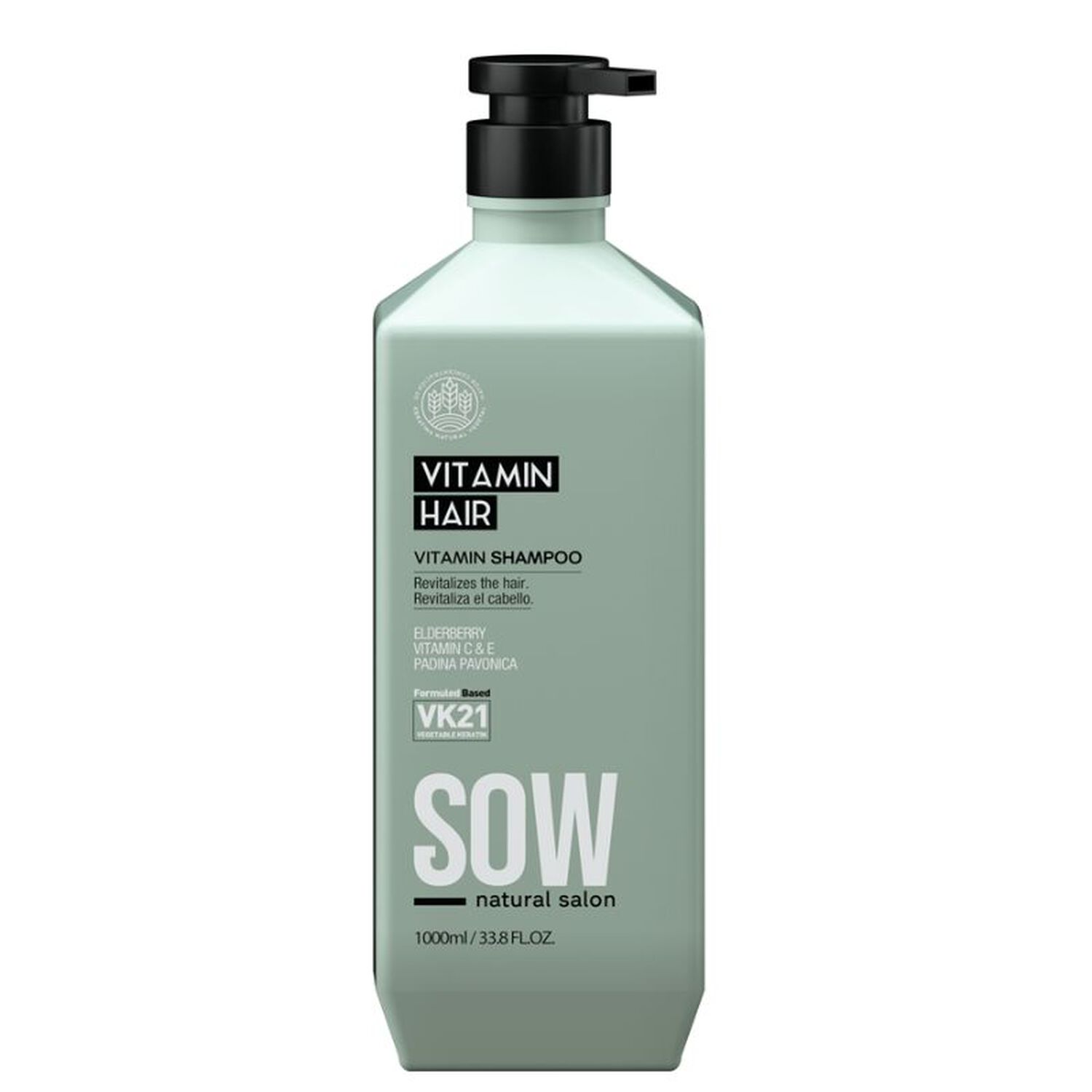 Sow Vitamin Shampoo 1000ml Vibrant Hair image number 0.0