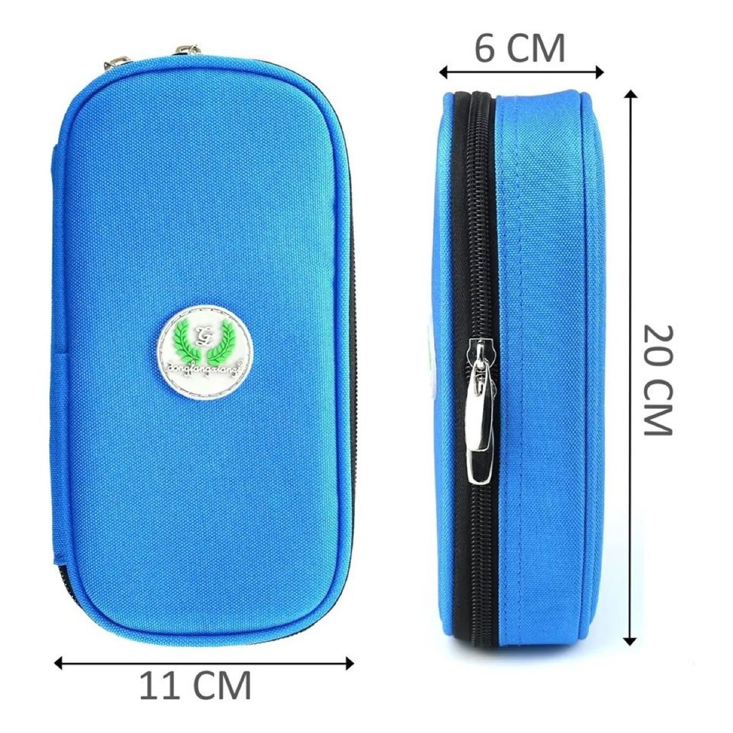 Bolso Estuche De Viaje Cooler Porta Insulina Diab&eacute;ticos Oneder Tela Azul image number 2.0