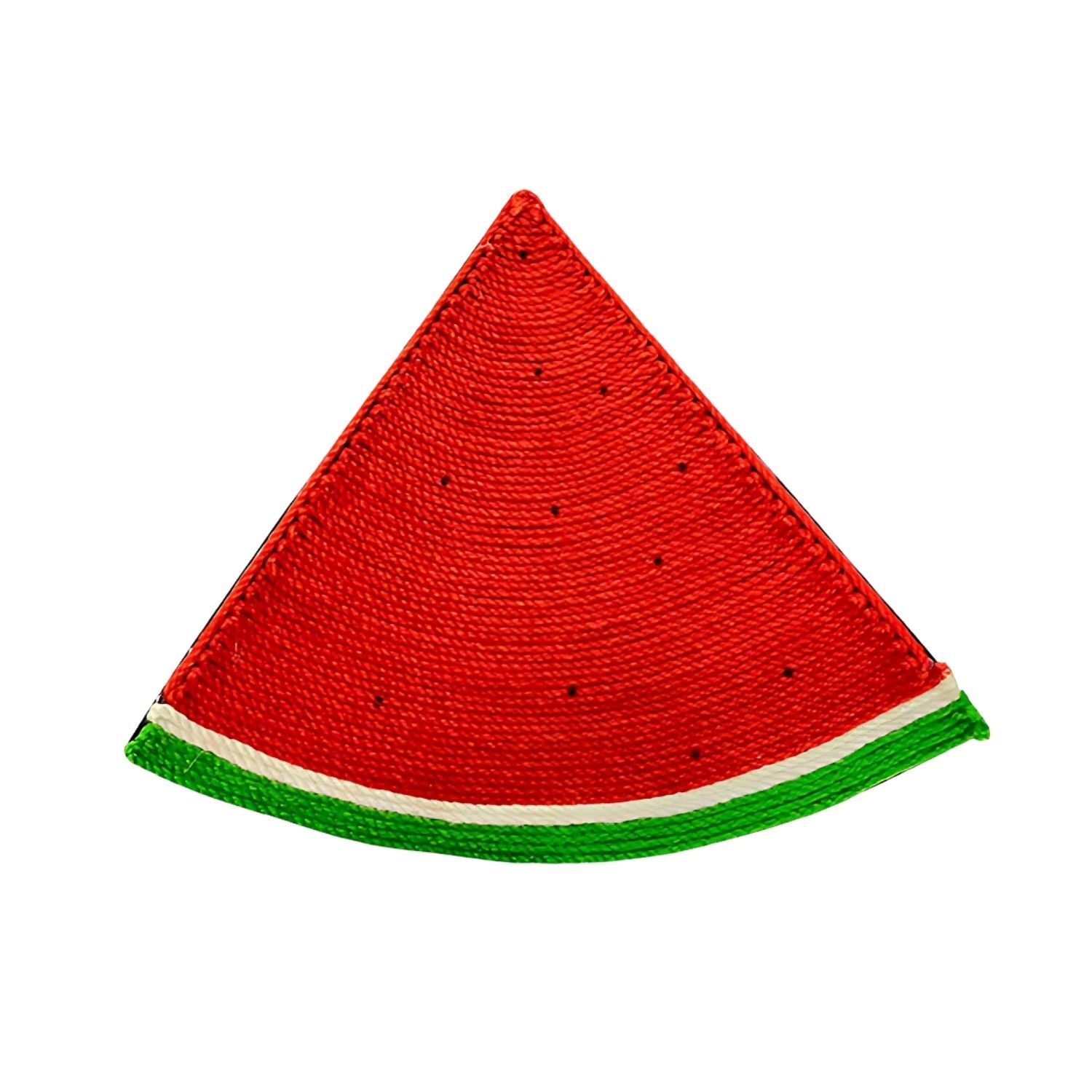 Rascador Cuerda Para Gatos Interactivo Con Forma De Sandia image number 2.0