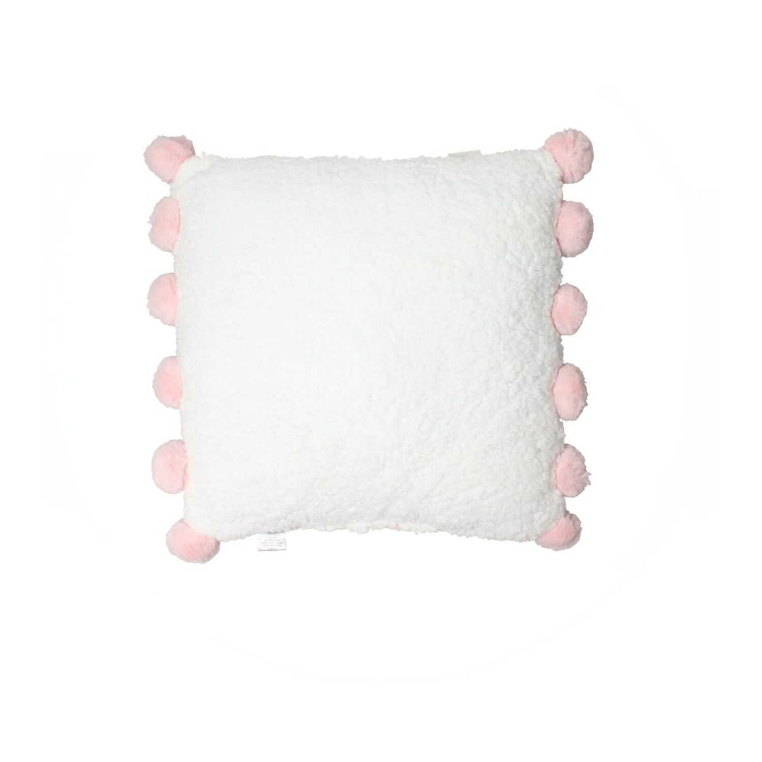 Coj&iacute;n Casaideal Kids Fur Pompon / 40 x 40 Cm image number 0.0