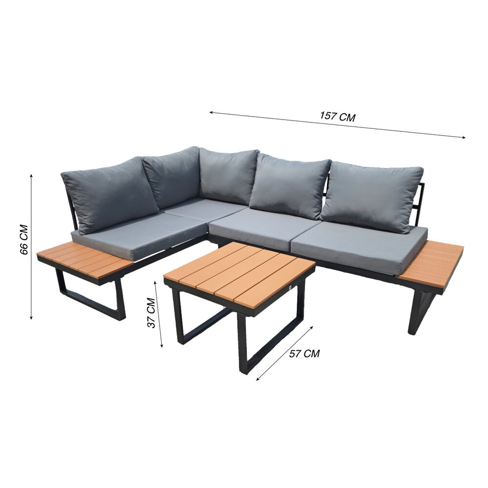 Juego De Living Terraza Siena 4 Personas image number 2.0